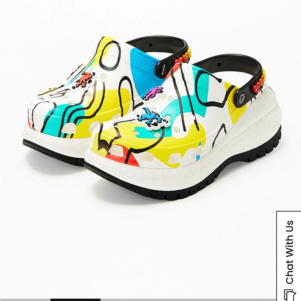 Crocs Keith Haring Mega Crush Clogs